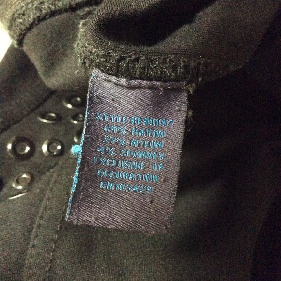 Black studded legging by Blue Earth, size M - Picture 10 of 11